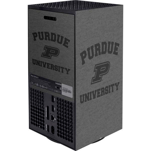 Purdue University Purdue Grey Logo Xbox Series X Bundle Skin