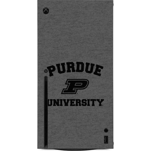 Purdue University Purdue Grey Logo Xbox Series X Console Skin
