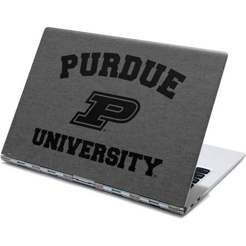 Purdue University Purdue Grey Logo Yoga 910 2-in-1 14in Touch-Screen Skin