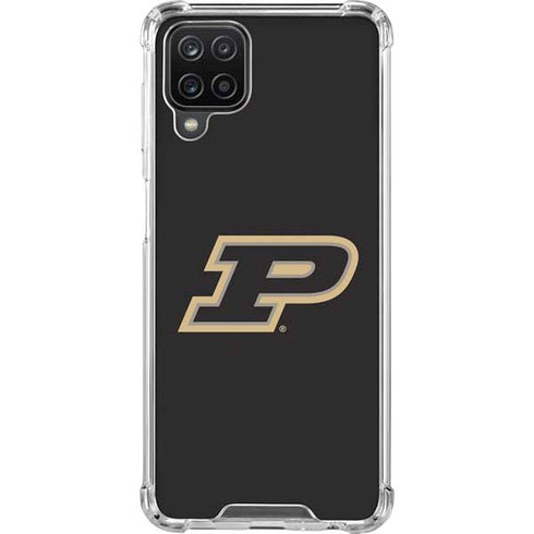 Purdue University Purdue Logo Galaxy A12 Clear Case