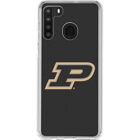 Purdue University Purdue Logo Galaxy A21 Clear Case