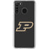 Purdue University Purdue Logo Galaxy A21 Clear Case