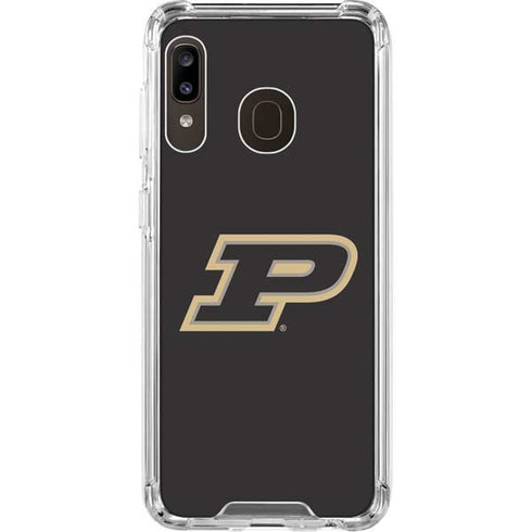 Purdue University Purdue Logo Galaxy A30 Clear Case