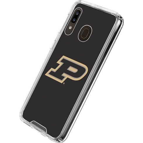 Purdue University Purdue Logo Galaxy A30 Clear Case