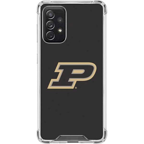 Purdue University Purdue Logo Galaxy A72 5G Clear Case