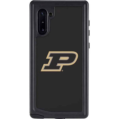 Purdue University Purdue Logo Galaxy Note 10 Waterproof Case