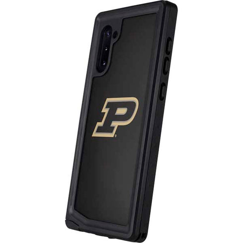 Purdue University Purdue Logo Galaxy Note 10 Waterproof Case