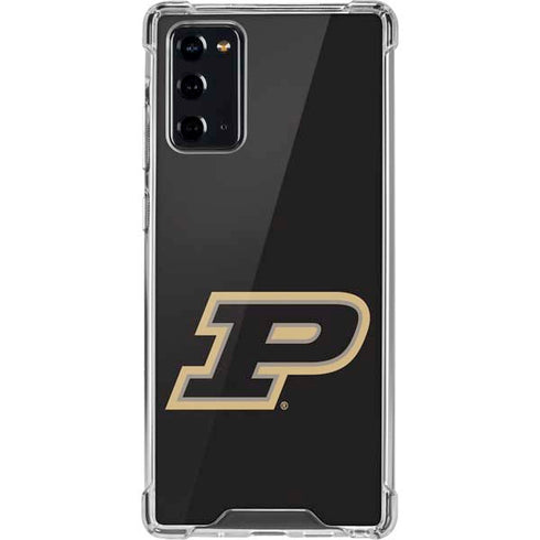 Purdue University Purdue Logo Galaxy Note20 5G Clear Case