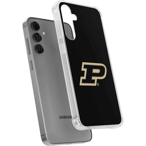 Purdue University Purdue Logo Galaxy S24 Plus Clear Case