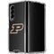 Purdue University Purdue Logo Galaxy Z Fold4 5G Clear Case