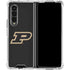 Purdue University Purdue Logo Galaxy Z Fold4 5G Clear Case