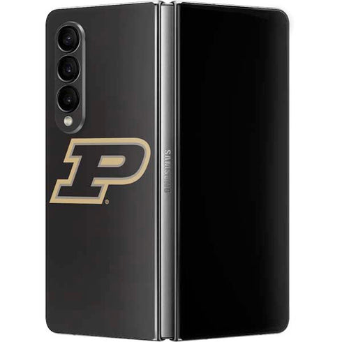 Purdue University Purdue Logo Galaxy Z Fold4 5G Skin