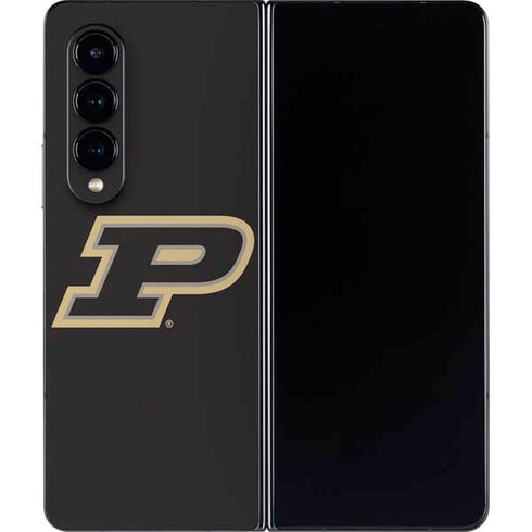 Purdue University Purdue Logo Galaxy Z Fold4 5G Skin