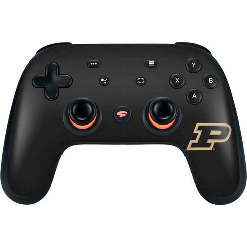 Purdue University Purdue Logo Google Stadia Controller Skin