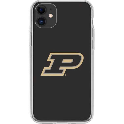 Purdue University Purdue Logo iPhone 11 Clear Case