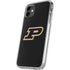 Purdue University Purdue Logo iPhone 11 Clear Case