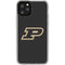 Purdue University Purdue Logo iPhone 11 Pro Clear Case