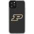 Purdue University Purdue Logo iPhone 11 Pro Clear Case