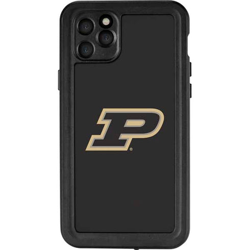 Purdue University Purdue Logo iPhone 11 Pro Max Waterproof Case