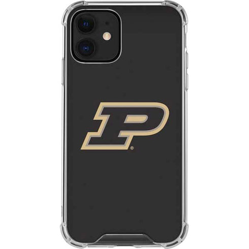 Purdue University Purdue Logo iPhone 12 Mini Clear Case