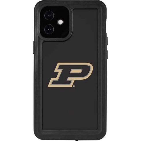 Purdue University Purdue Logo iPhone 12 Mini Waterproof Case