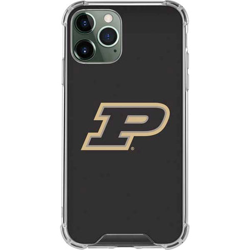 Purdue University Purdue Logo iPhone 12 Pro Clear Case