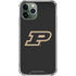 Purdue University Purdue Logo iPhone 12 Pro Clear Case