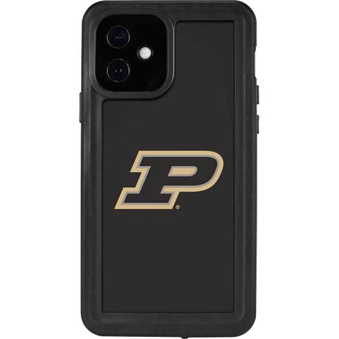 Purdue University Purdue Logo iPhone 12 Waterproof Case