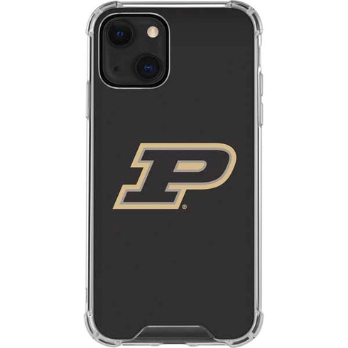 Purdue University Purdue Logo iPhone 13 Clear Case
