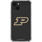 Purdue University Purdue Logo iPhone 13 Clear Case