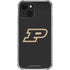 Purdue University Purdue Logo iPhone 13 Clear Case