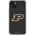 Purdue University Purdue Logo iPhone 13 Mini Clear Case