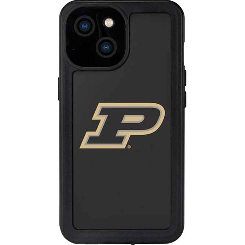 Purdue University Purdue Logo iPhone 13 Mini Waterproof Case