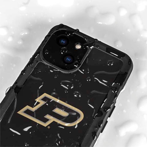 Purdue University Purdue Logo iPhone 13 Mini Waterproof Case