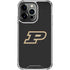 Purdue University Purdue Logo iPhone 13 Pro Clear Case