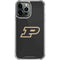 Purdue University Purdue Logo iPhone 13 Pro Max Clear Case