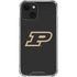 Purdue University Purdue Logo iPhone 14 Clear Case