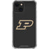 Purdue University Purdue Logo iPhone 14 Plus Clear Case