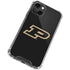 Purdue University Purdue Logo iPhone 14 Plus Clear Case