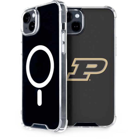 Purdue University Purdue Logo iPhone 15 Plus MagSafe Case