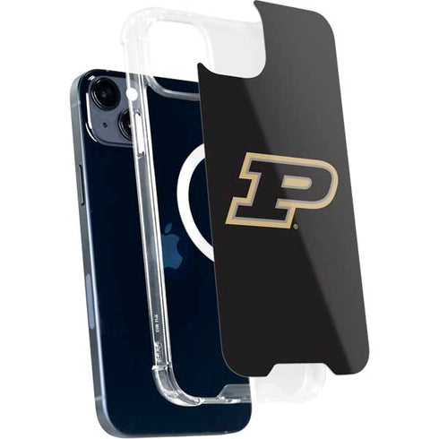 Purdue University Purdue Logo iPhone 15 Plus MagSafe Case