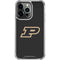 Purdue University Purdue Logo iPhone 14 Pro Clear Case