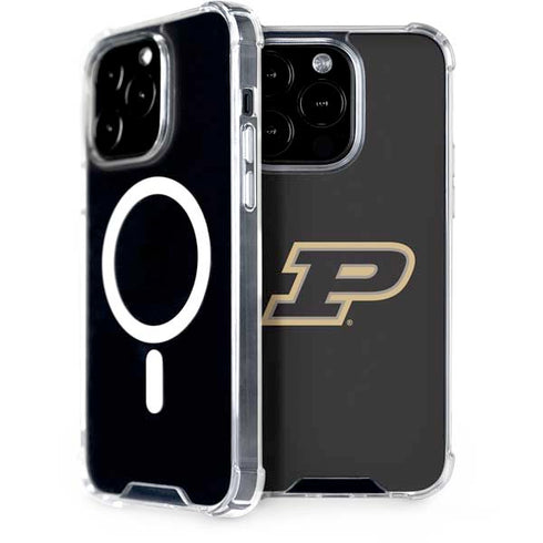 Purdue University Purdue Logo iPhone 15 Pro MagSafe Case