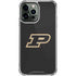 Purdue University Purdue Logo iPhone 14 Pro Max Clear Case