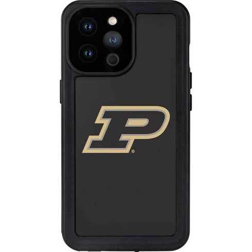 Purdue University Purdue Logo iPhone 14 Pro Max Waterproof Case
