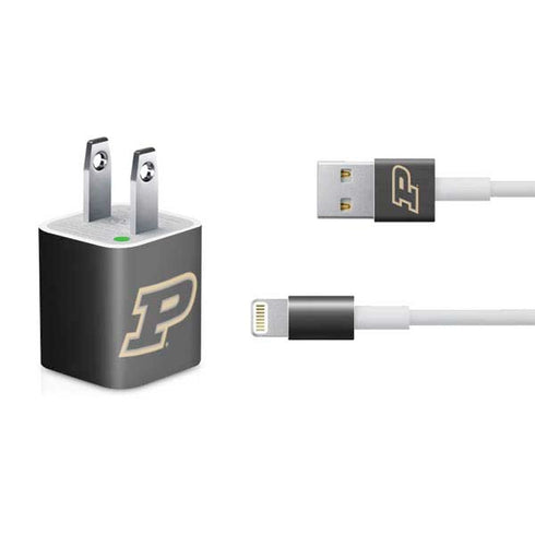 Purdue University Purdue Logo iPhone Charger (5W USB) Skin