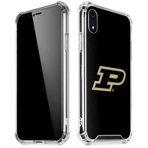 Purdue University Purdue Logo iPhone XR Clear Case