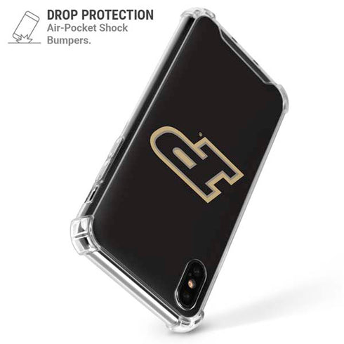 Purdue University Purdue Logo iPhone XS Max Clear Case