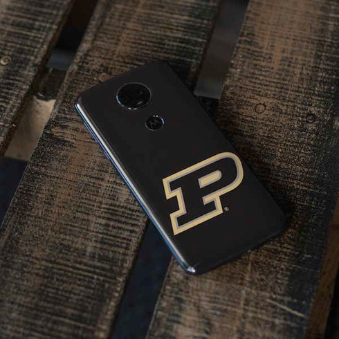 Purdue University Purdue Logo Moto E5 Plus Skin