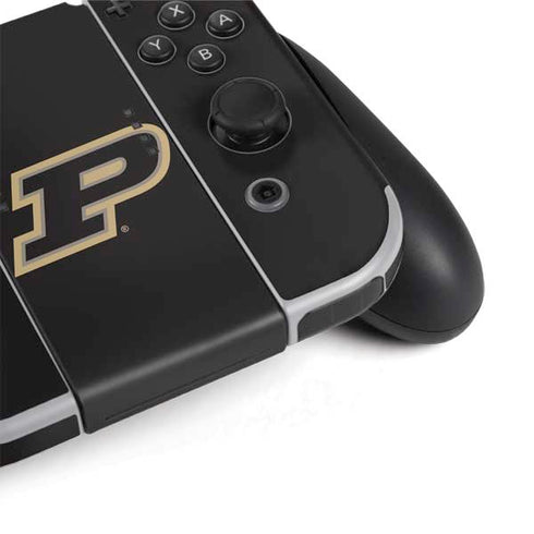 Purdue University Purdue Logo Nintendo Switch OLED (2021) Skin